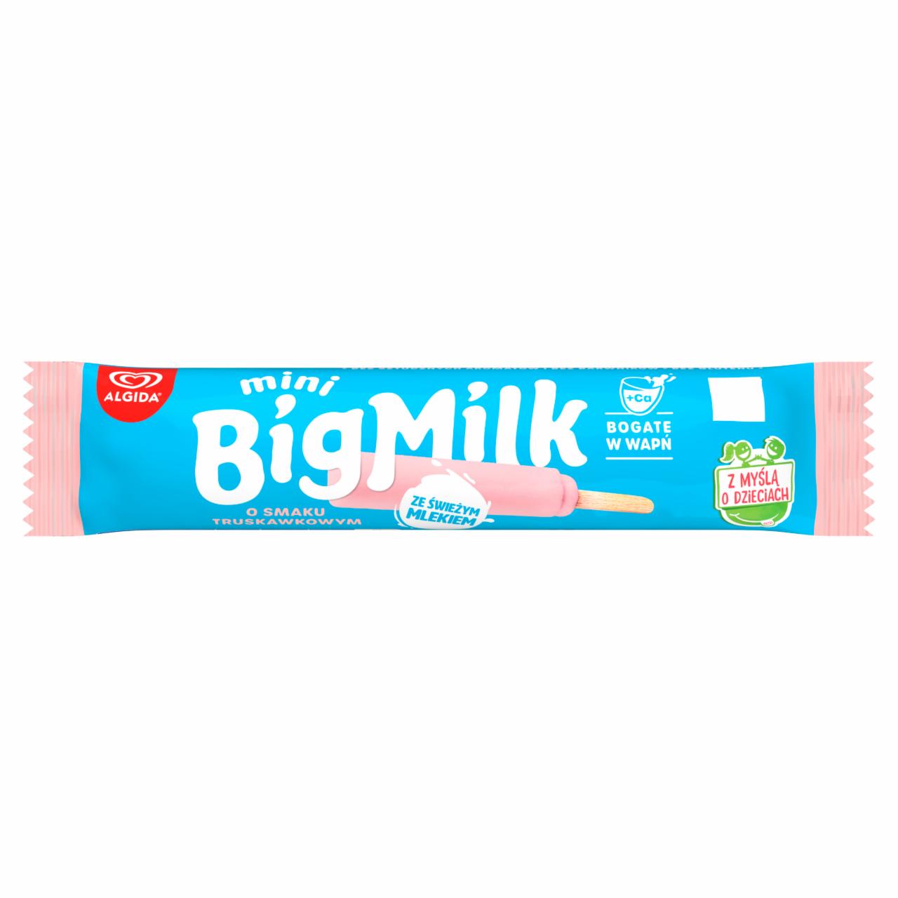 Zdjęcia - Mini Lody o smaku truskawkowym 35 ml Big Milk