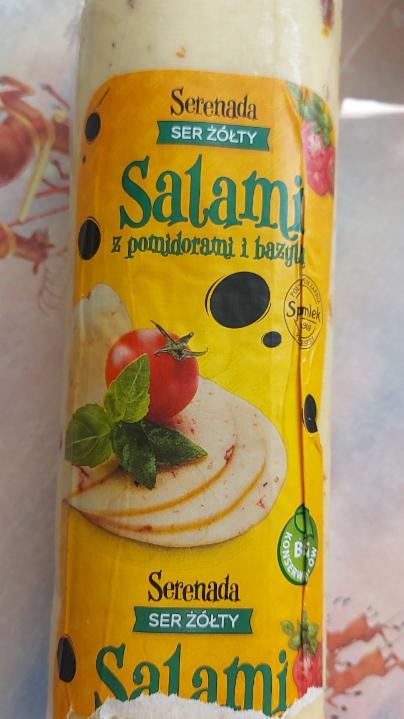 Zdjęcia - ser salami z pomidorami i bazylią Serenada