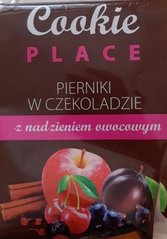 Zdjęcia - Cookie Place Pierniki w czekoladzie z nadzieniem owocowym