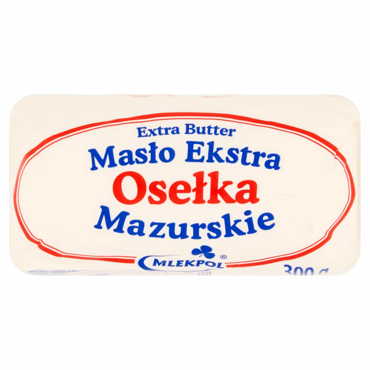 Zdjęcia - Mlekpol Osełka Masło ekstra mazurskie 300 g