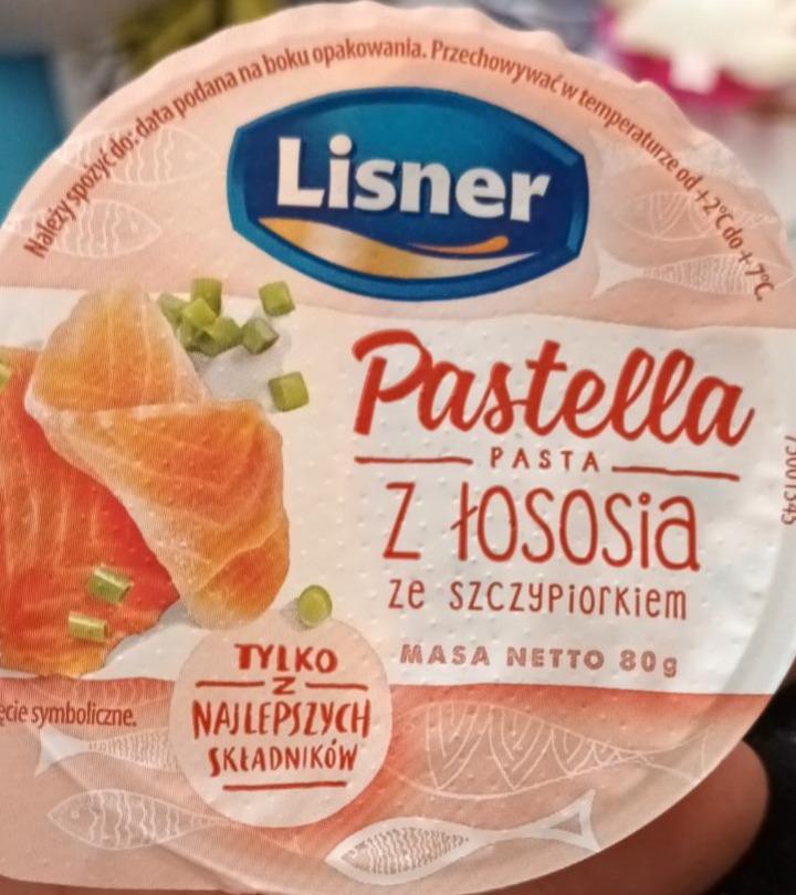 Zdjęcia - Pastella z łososia ze szczypiorkiem Lisner