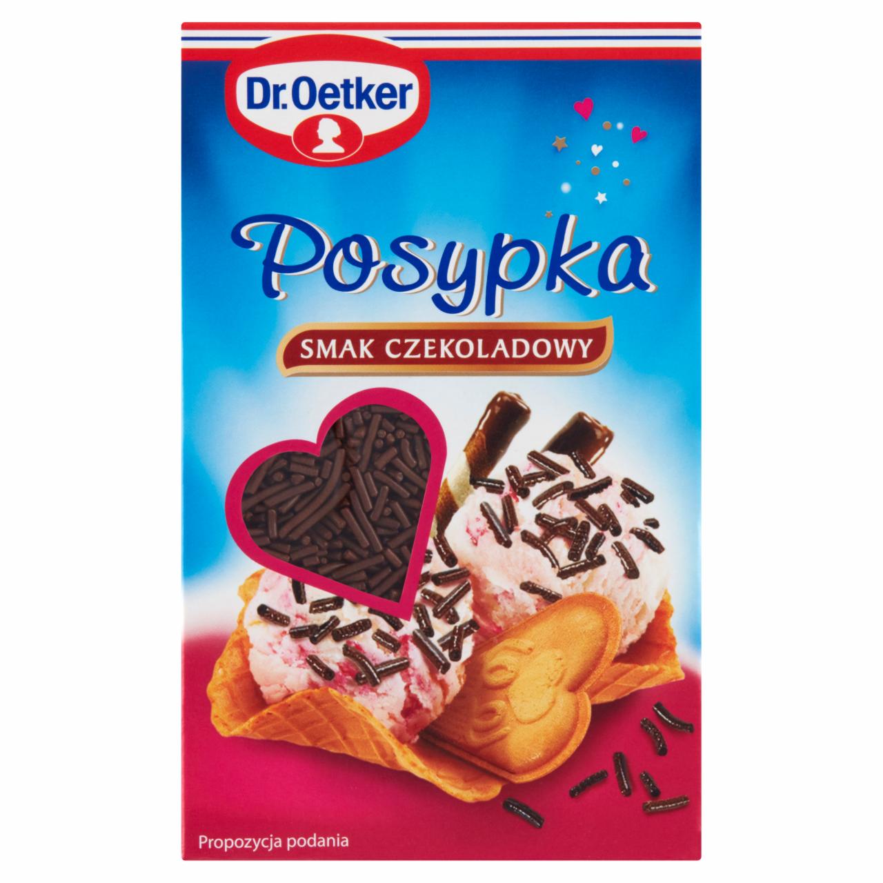 Zdjęcia - Dr. Oetker Posypka smak czekoladowy 80 g