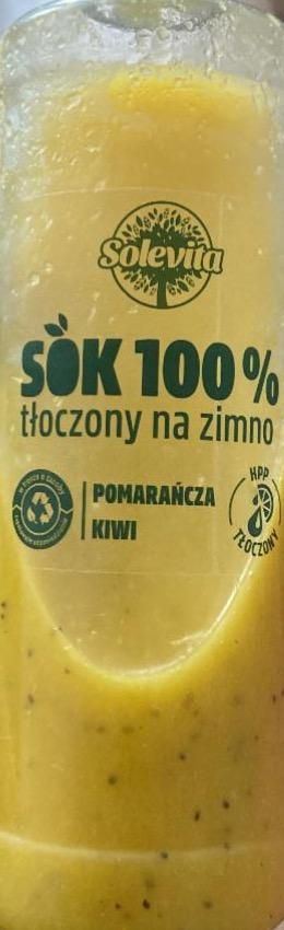 Zdjęcia - Sok 100% pomarańcza kiwi Solevita