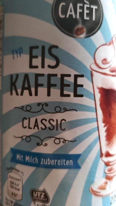 Zdjęcia - Eis kaffee classic mit milch zubereiten Cafét