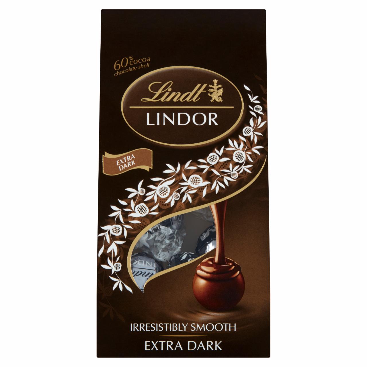 Zdjęcia - Lindt Lindor Praliny z czekolady gorzkiej 100 g