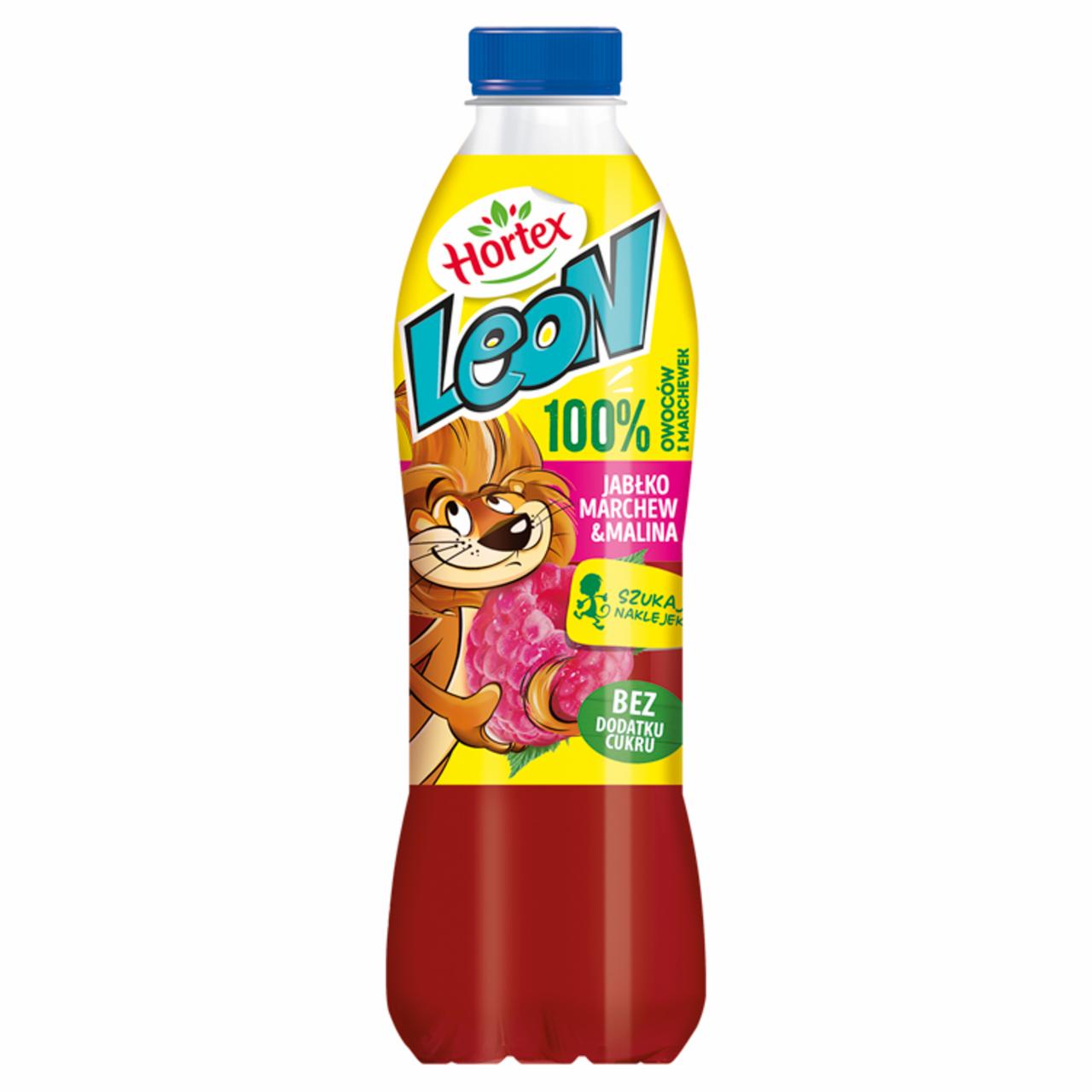 Zdjęcia - Hortex Leon Sok jabłko marchew malina 1 l