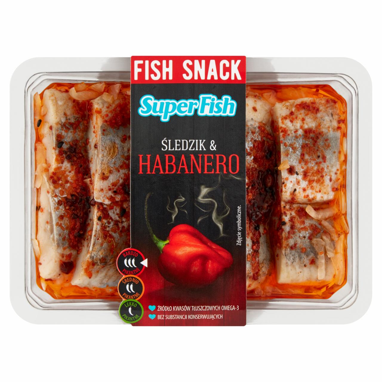 Zdjęcia - SuperFish Śledzik & habanero 200 g