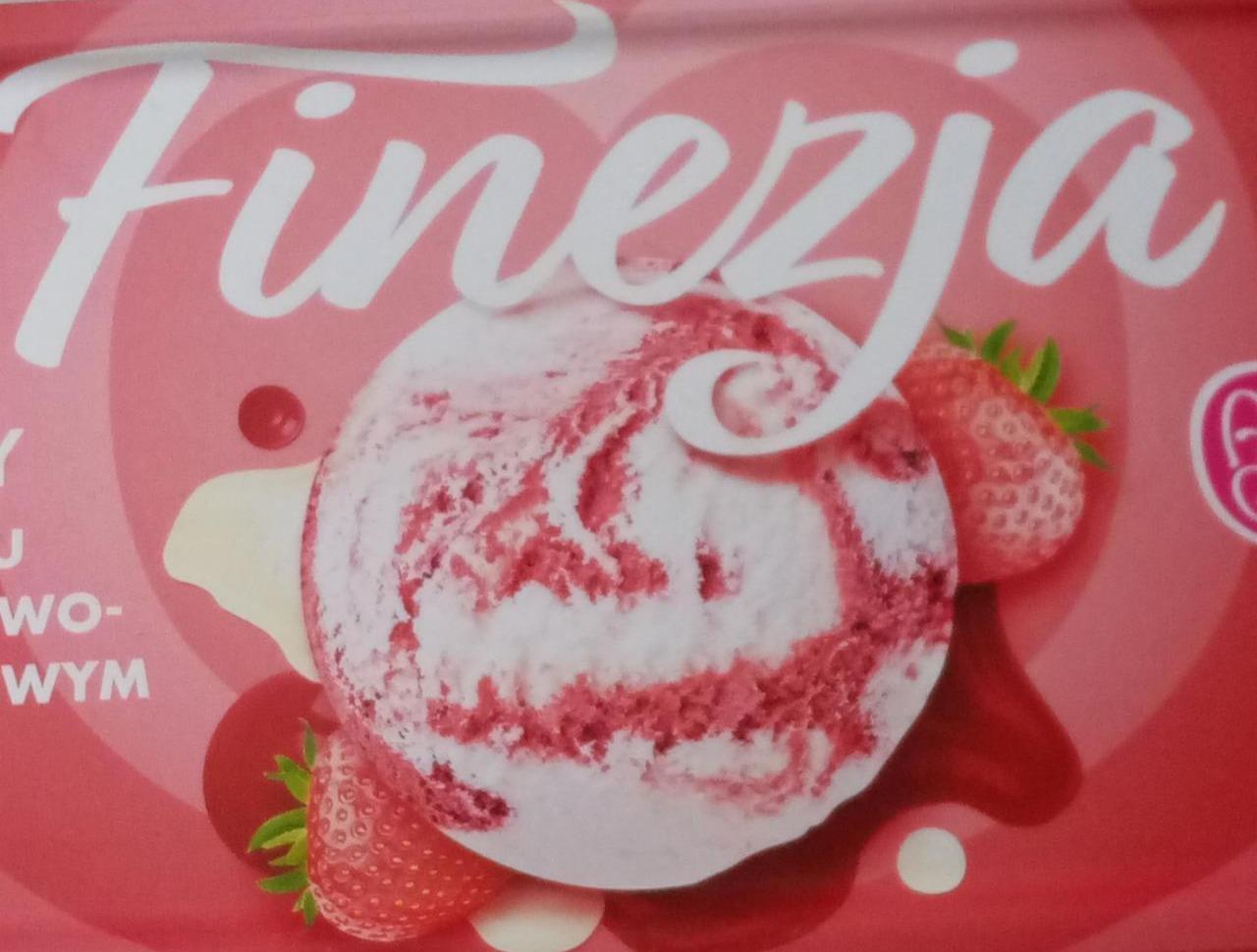 Zdjęcia - Lody śmietankowo truskawkowe Finezja