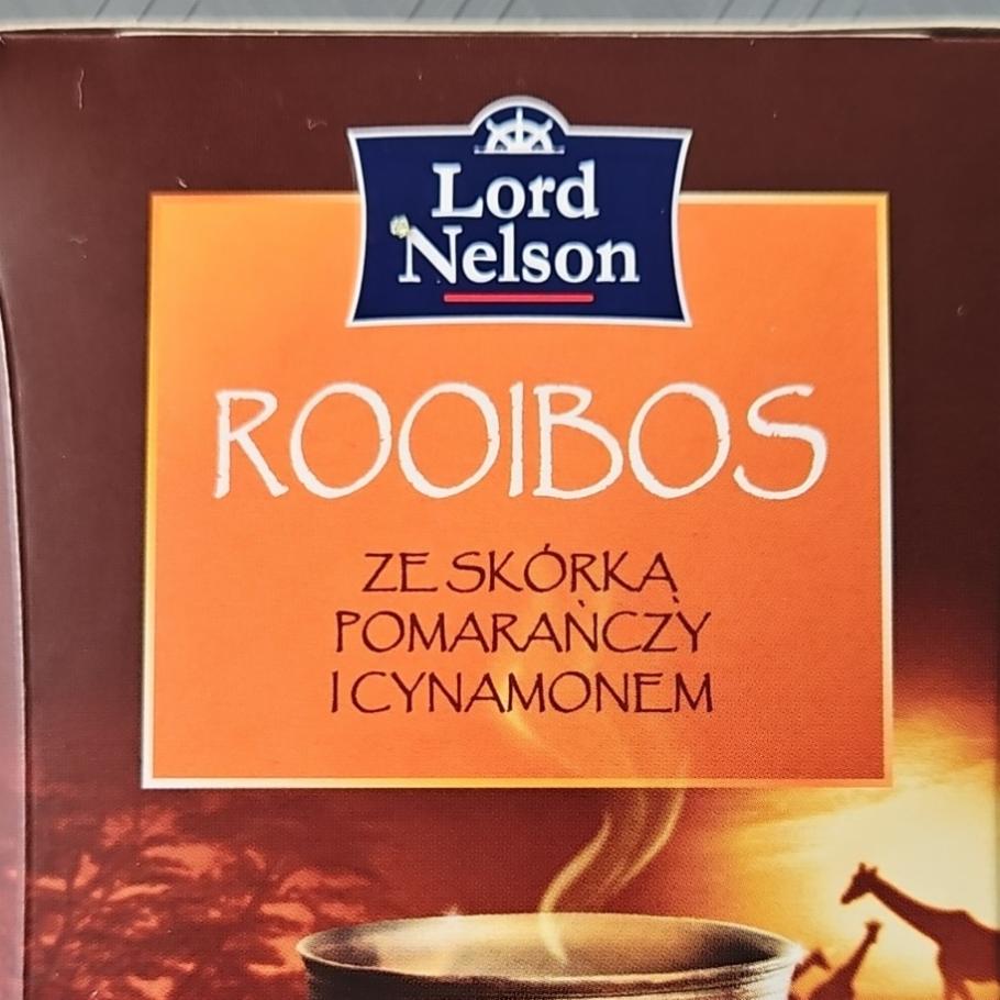 Zdjęcia - Rooibos ze skórką pomarańczy i cynamonem Lord Nelson