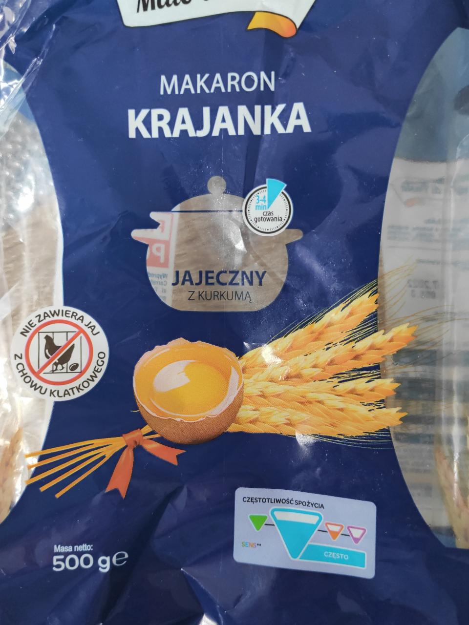 Zdjęcia - makaron krajanka-jajeczny z kurkumą millo di pasta