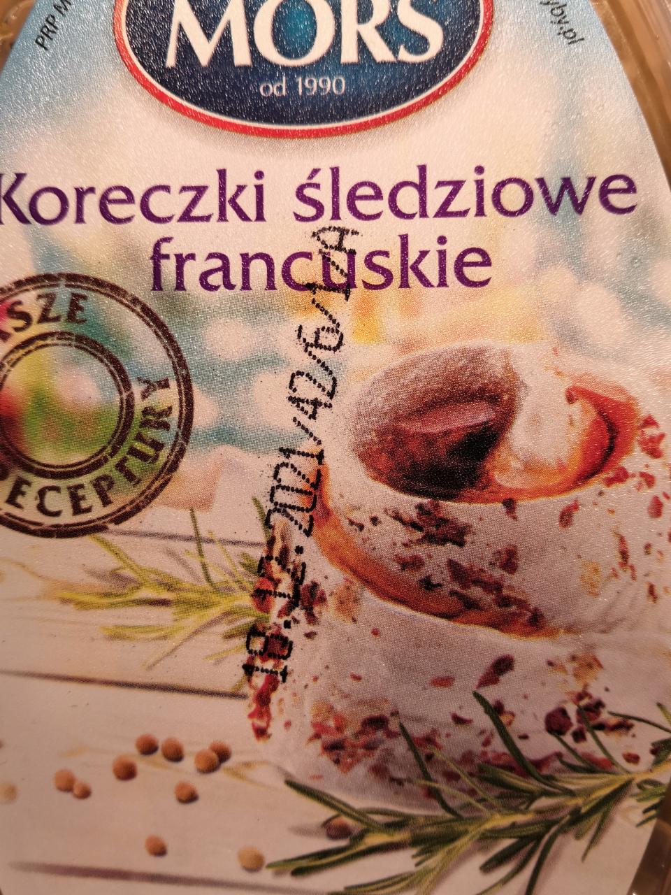 Zdjęcia - Koreczki śledziowe francuskie Mors