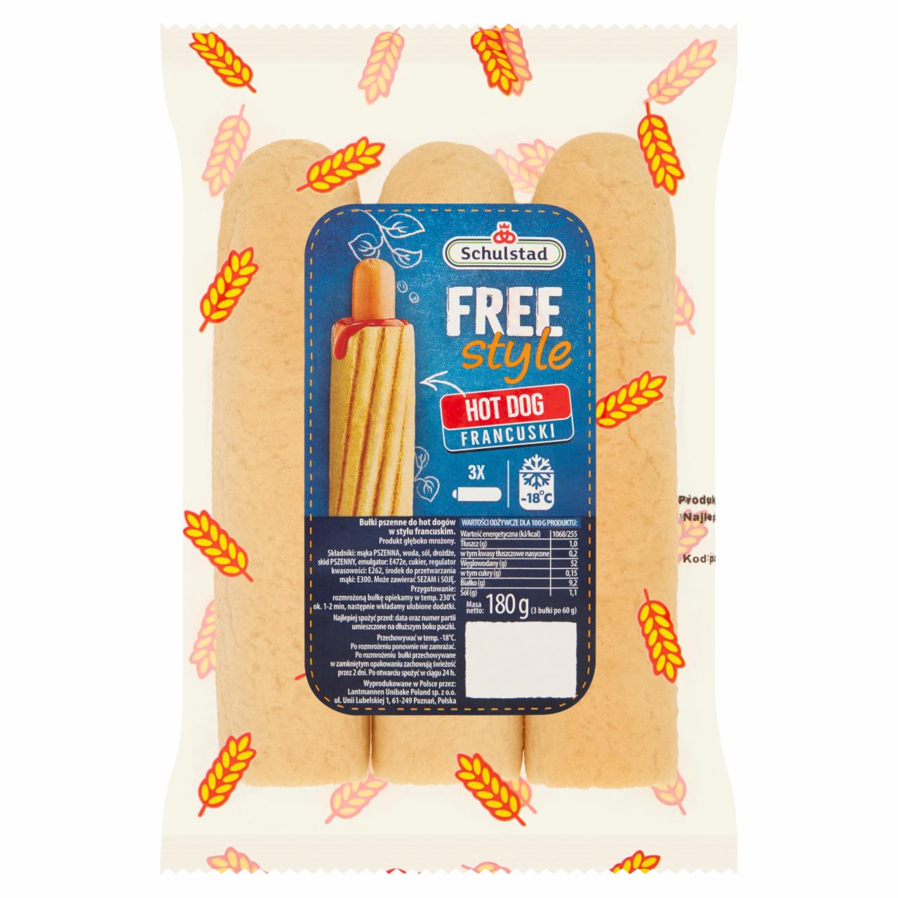 Zdjęcia - Schulstad Classic Pszenny hot dog 180 g (3 x 60 g)