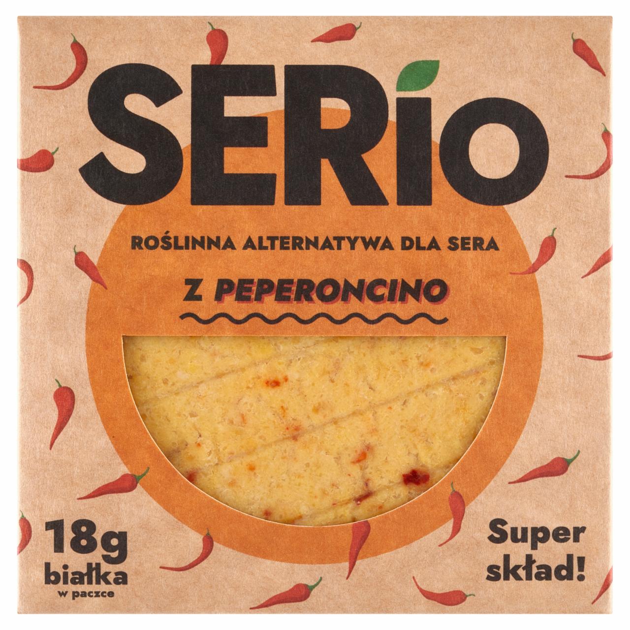 Zdjęcia - Serio Roślinna alternatywa dla sera z peperoncino 150 g