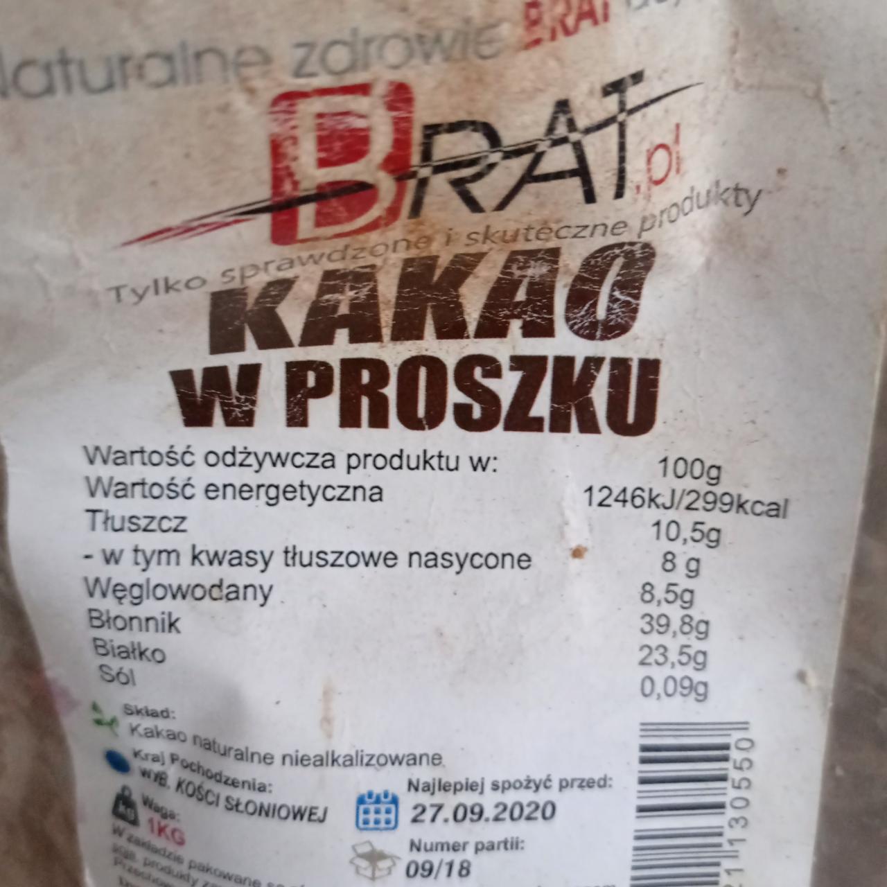 Zdjęcia - kakao w proszku Brat.pl