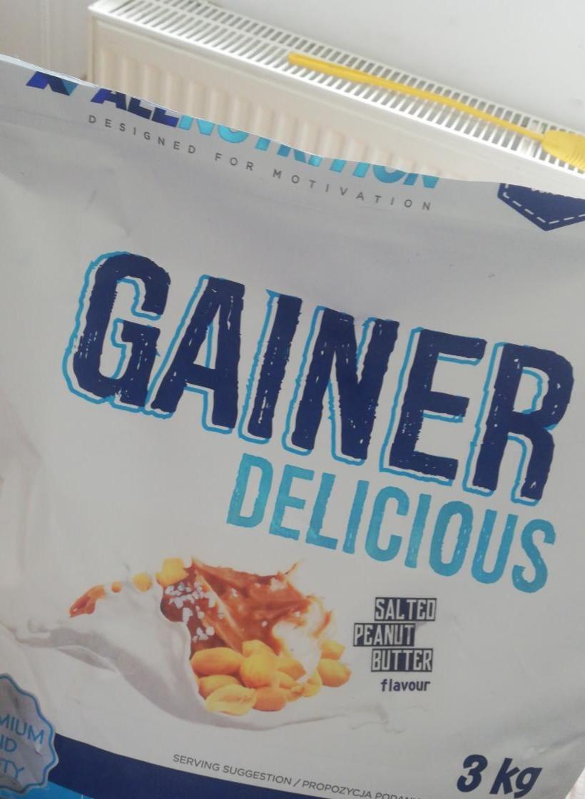 Zdjęcia - Gainer delicious salted peanut butter Allnutrition