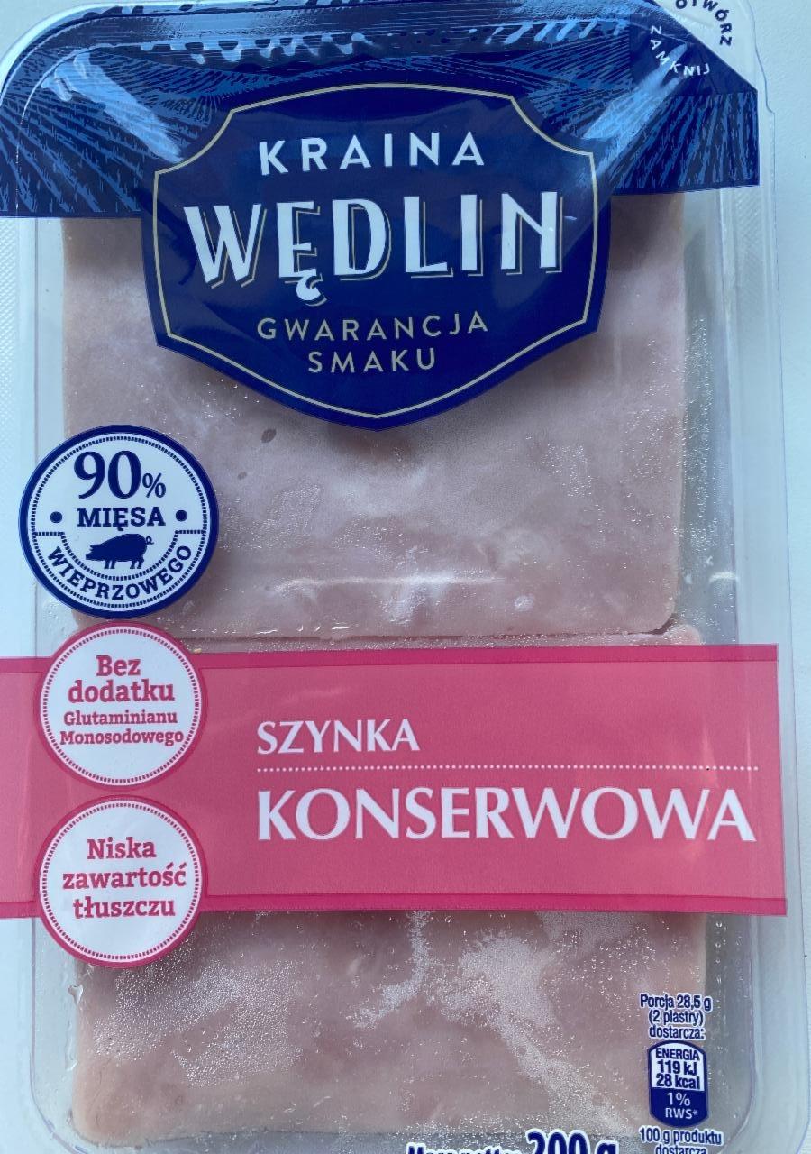 Zdjęcia - szynka konserwowa 90% mięsa wieprzowego Kraina Wędlin