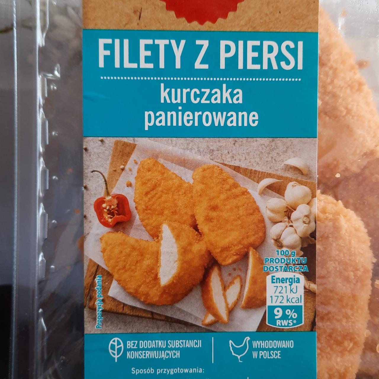 Zdjęcia - Filety z piersi kurczaka panierowane Dania Express