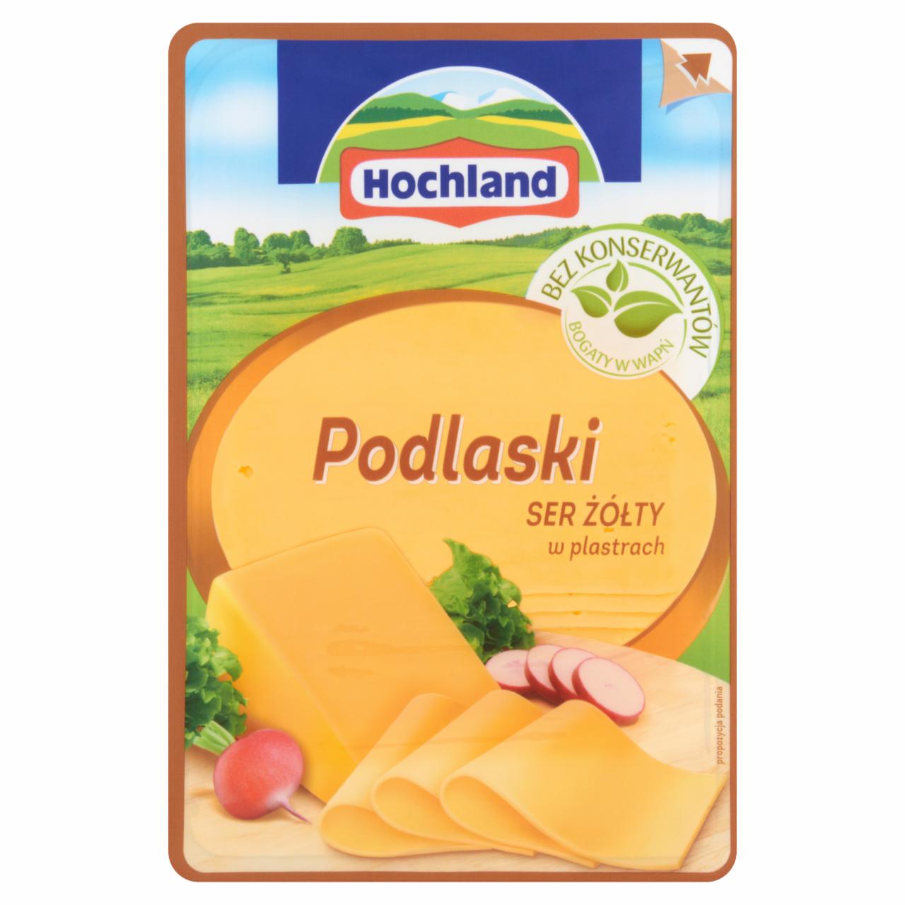 Zdjęcia - Podlaski Ser żółty w plastrach 150 g Hochland