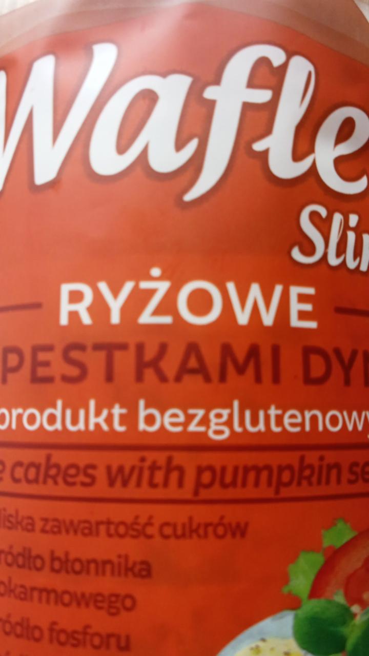 Zdjęcia - Wafle ryżowe slim kupiec z pestkami dyni