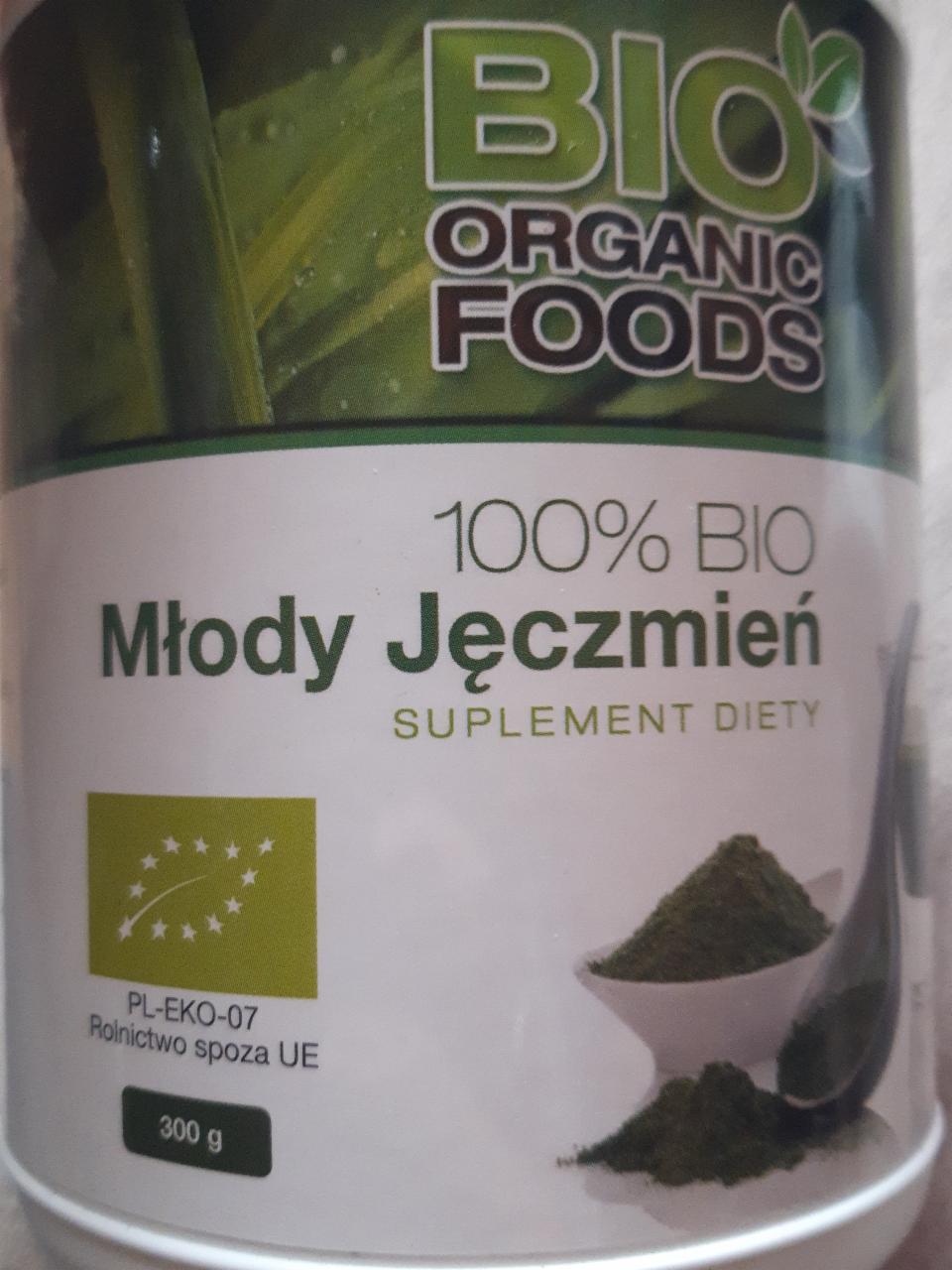 Zdjęcia - 100% BIO Młody Jęczmień Bio organic foods