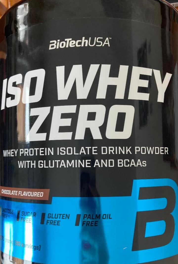 Zdjęcia - Iso whey protein białko chocolate BioTechUSA