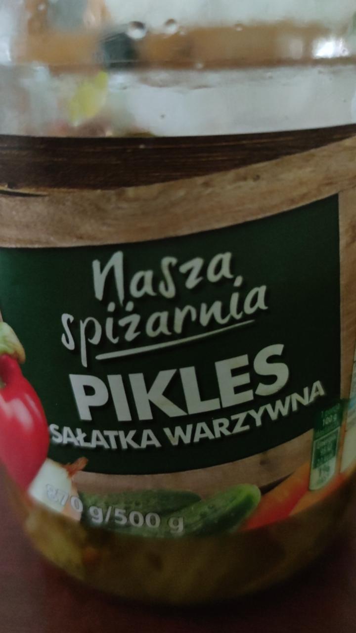 Zdjęcia - Pikles sałatka warzywna Nasza spiżarnia