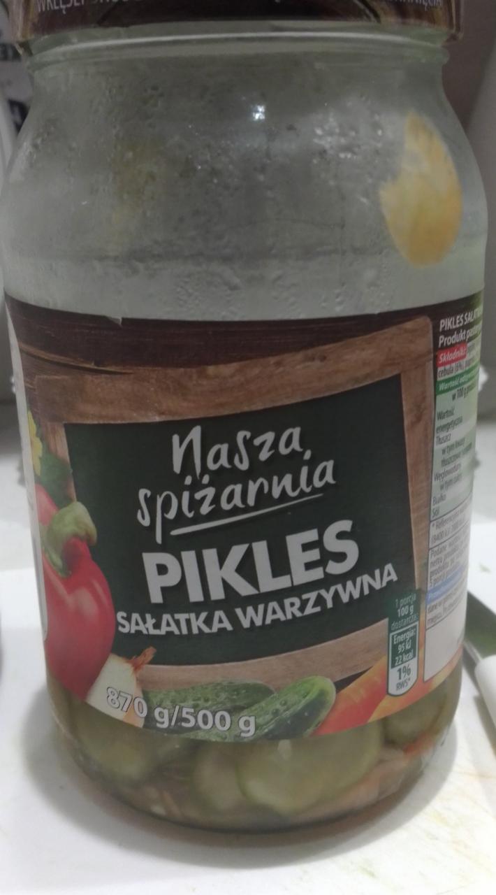 Zdjęcia - Pikles sałatka warzywna Nasza spiżarnia