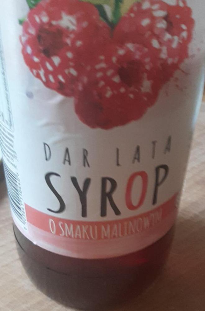 Zdjęcia - Syrop o smaku malinowym Dar lata