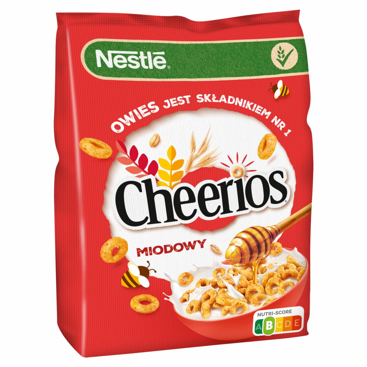 Zdjęcia - Nestlé Cheerios Zbożowe kółeczka z miodem 375 g