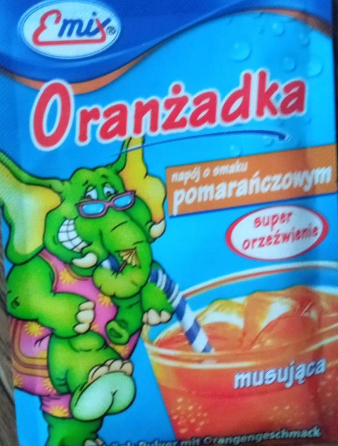 Zdjęcia - oranżadka o smaku pomarańczowym Emix