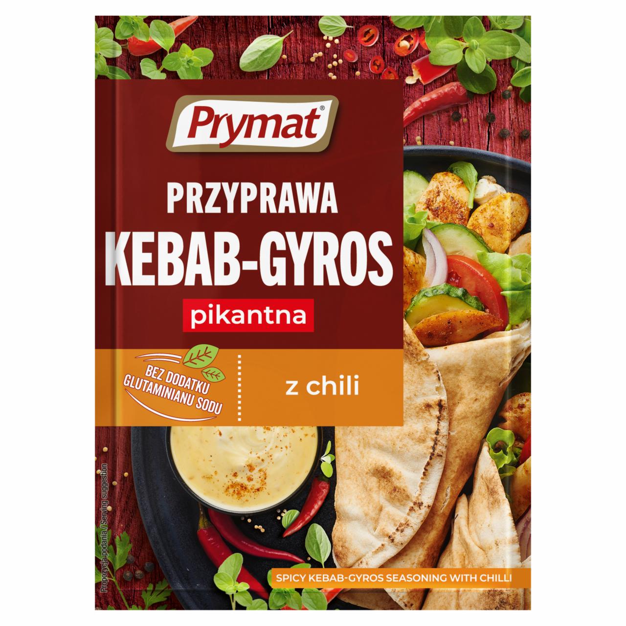 Zdjęcia - Prymat Przyprawa kebab-gyros pikantna z chili 30 g