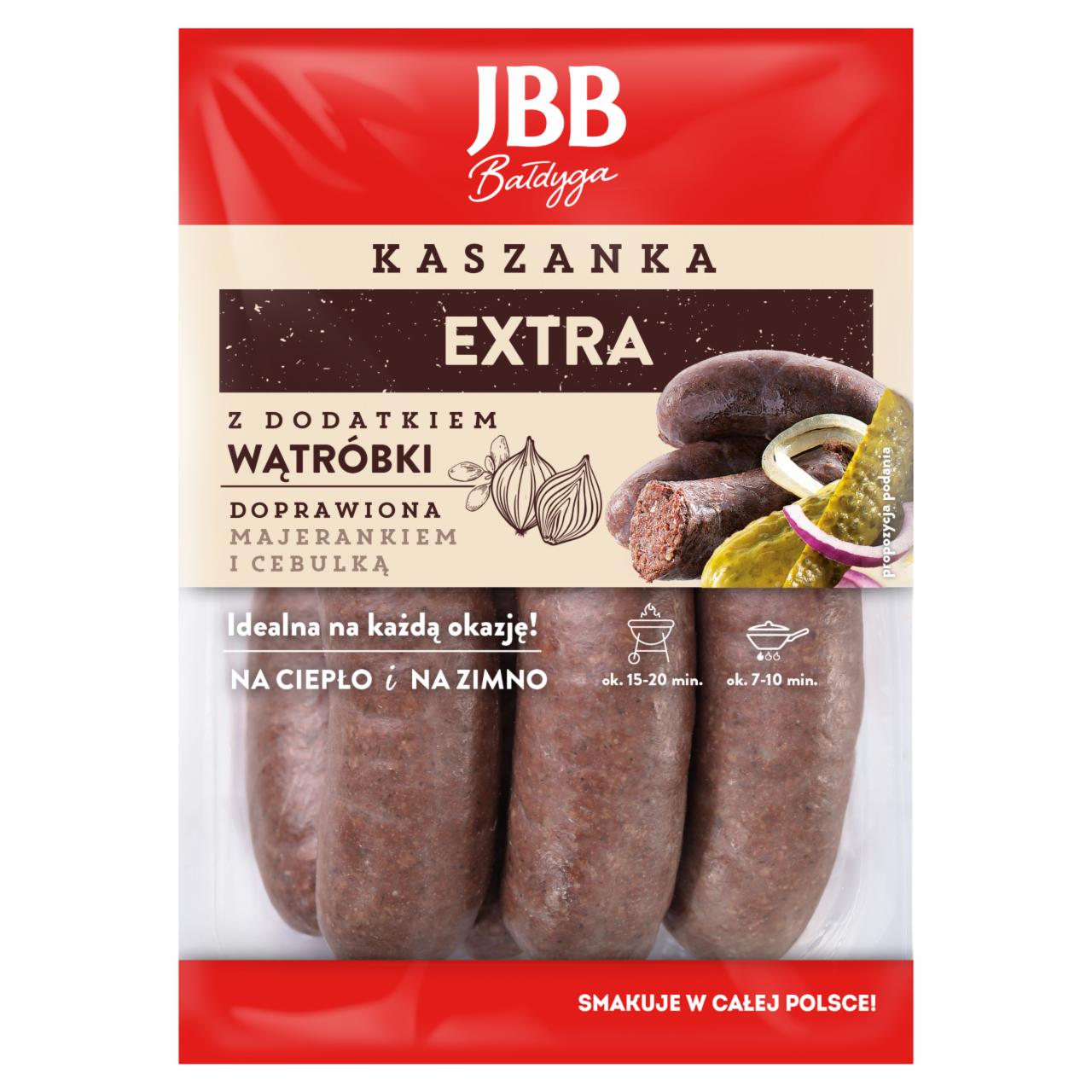 Zdjęcia - JBB Bałdyga Kaszanka extra z dodatkiem wątróbki 0,500 kg