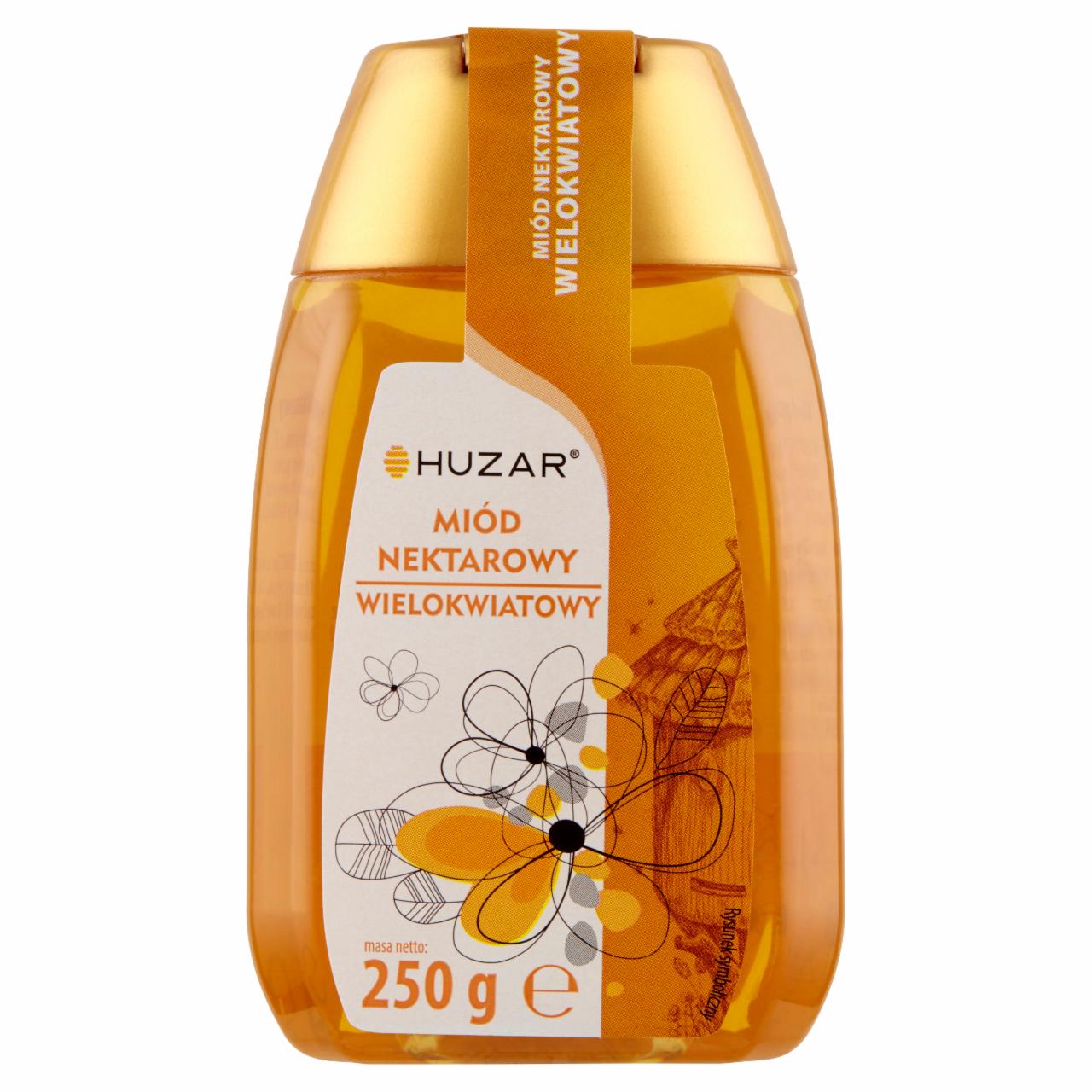 Zdjęcia - Huzar Miód nektarowy wielokwiatowy 250 g