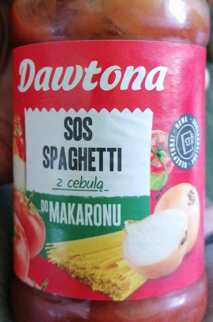 Zdjęcia - Dawtona Sos boloński z cebulą do makaronu 550 g