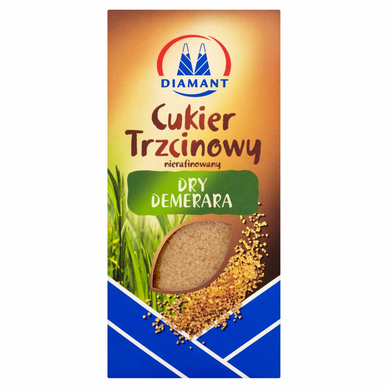 Zdjęcia - Diamant Dry Demerara Cukier trzcinowy nierafinowany 500 g