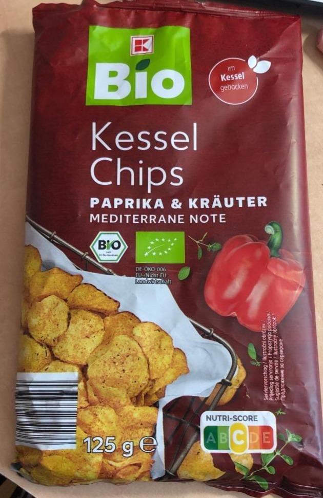 Zdjęcia - Kessel Chips Paprika & Kräuter K-Bio