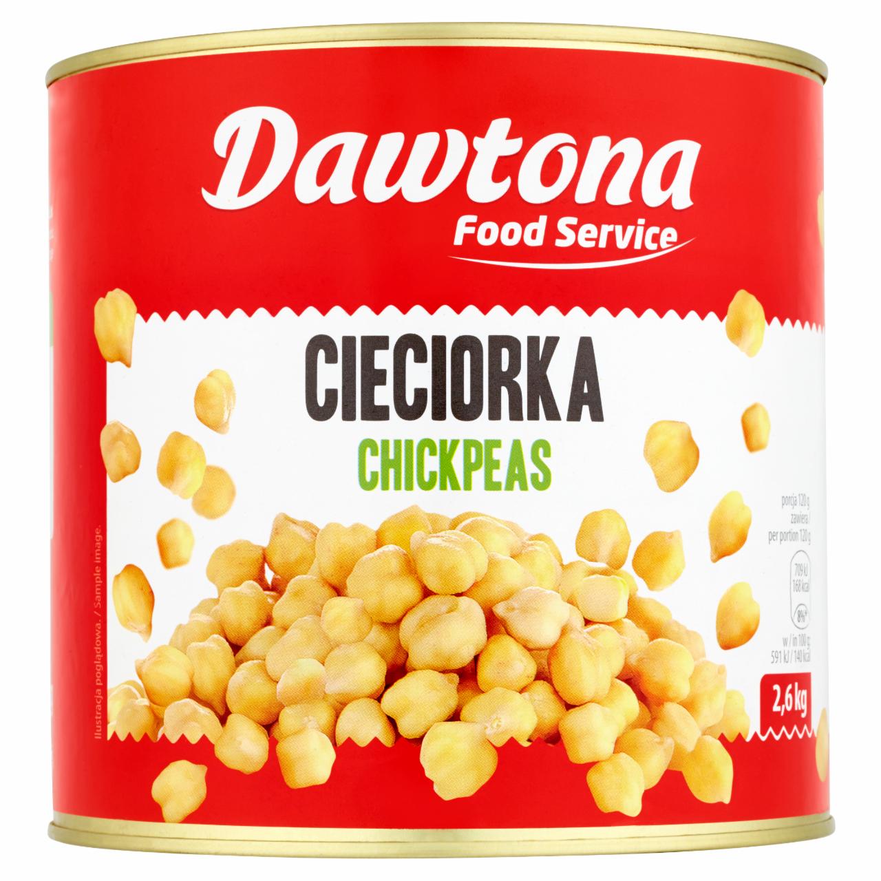 Zdjęcia - Dawtona Food Service Cieciorka 2,6 kg