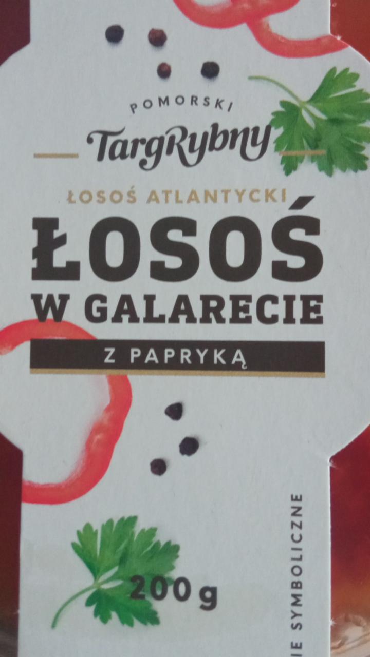 Zdjęcia - Łosoś w galarecie z papryką Targ Rybny