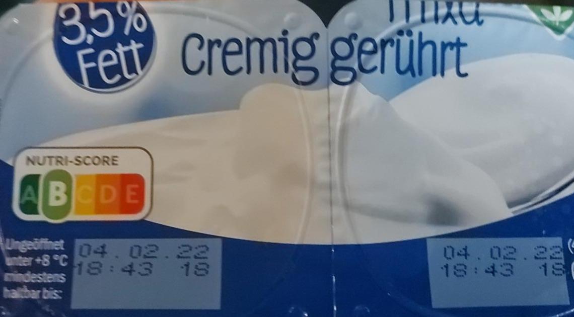 Zdjęcia - Joghurt cremig geruhrt Lidl