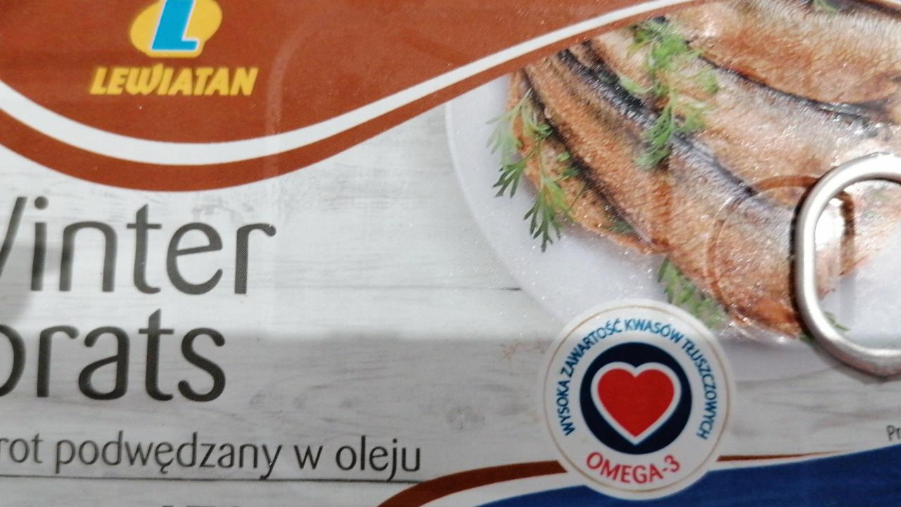 Zdjęcia - Winter sprats szprot podwędzany w oleju lewiatan