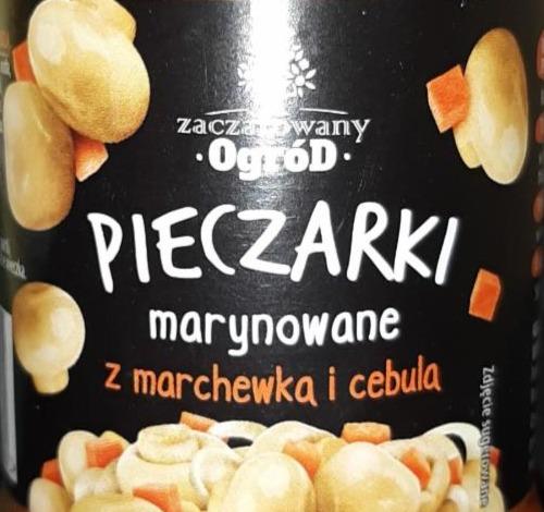 Zdjęcia - Pieczarki Marynowane z Marchewka i Cebulą Zaczarowany Ogród