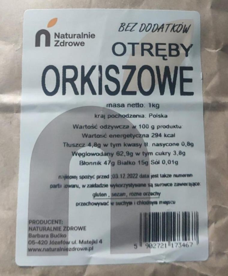 Zdjęcia - otręby orkiszowe bez dodatków Naturalne zdrowie