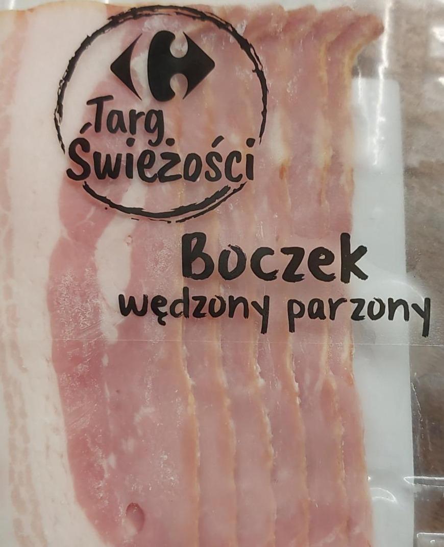 Zdjęcia - Boczek wędzony parzony carefour