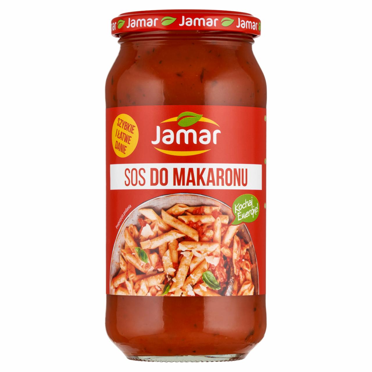 Zdjęcia - Jamar Sos do makaronu 520 g