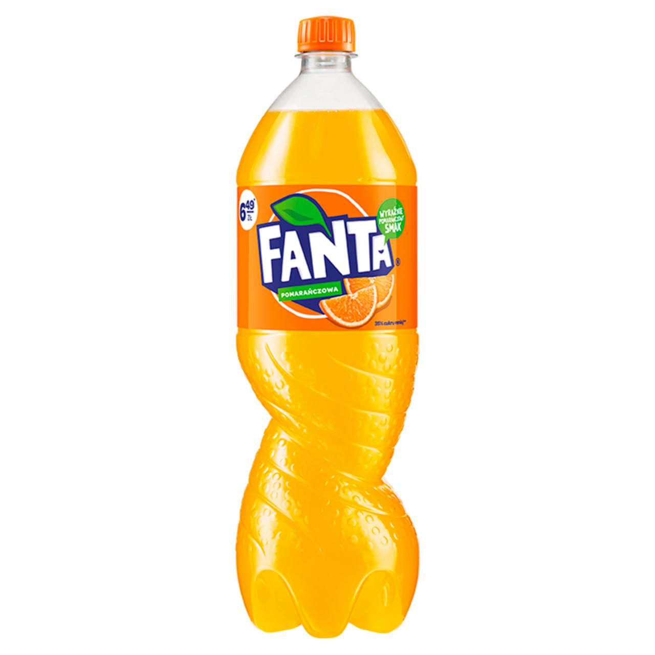 Zdjęcia - Fanta Pomarańczowa Napój gazowany 1,5 l