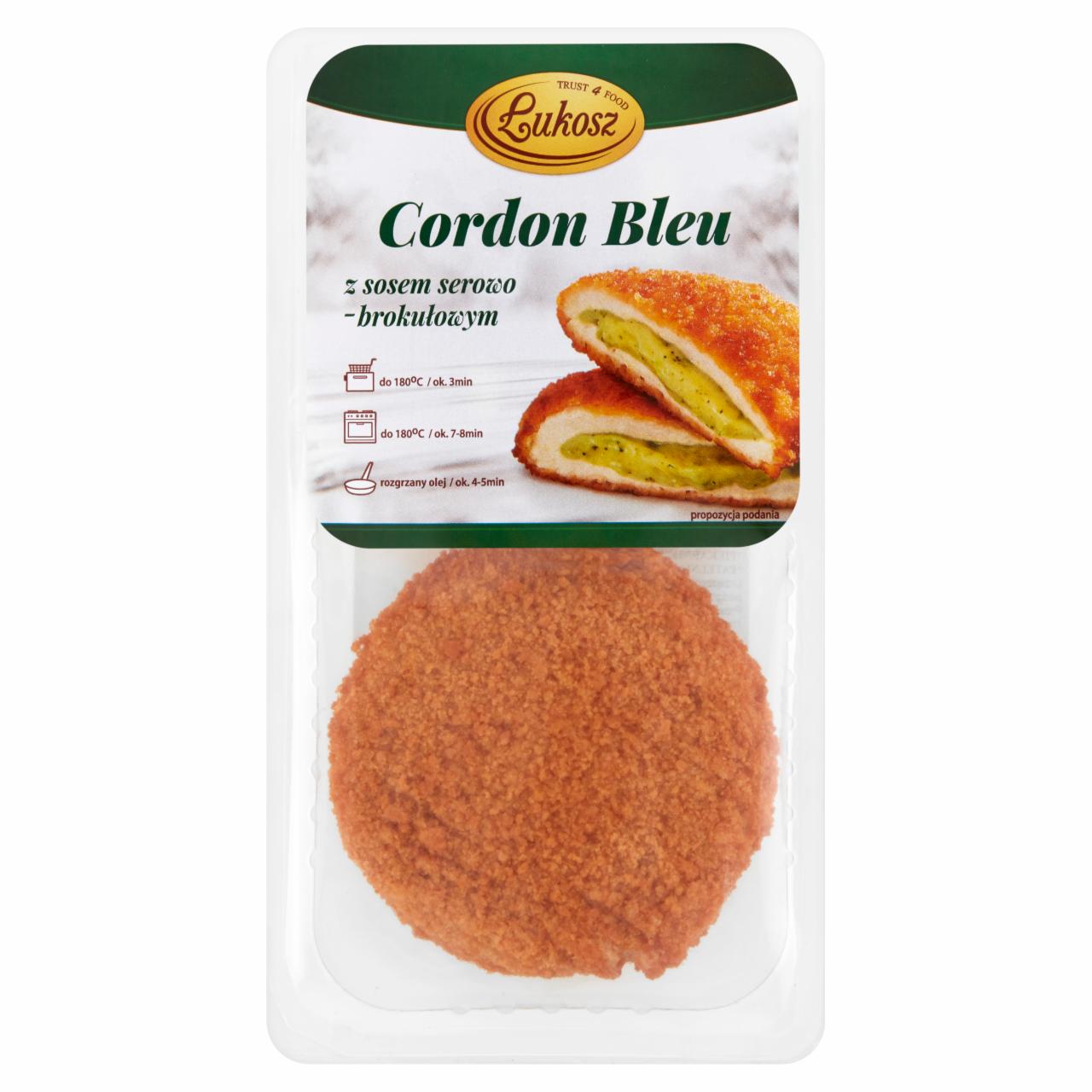 Zdjęcia - Łukosz Cordon Bleu z sosem serowo-brokułowym 250 g