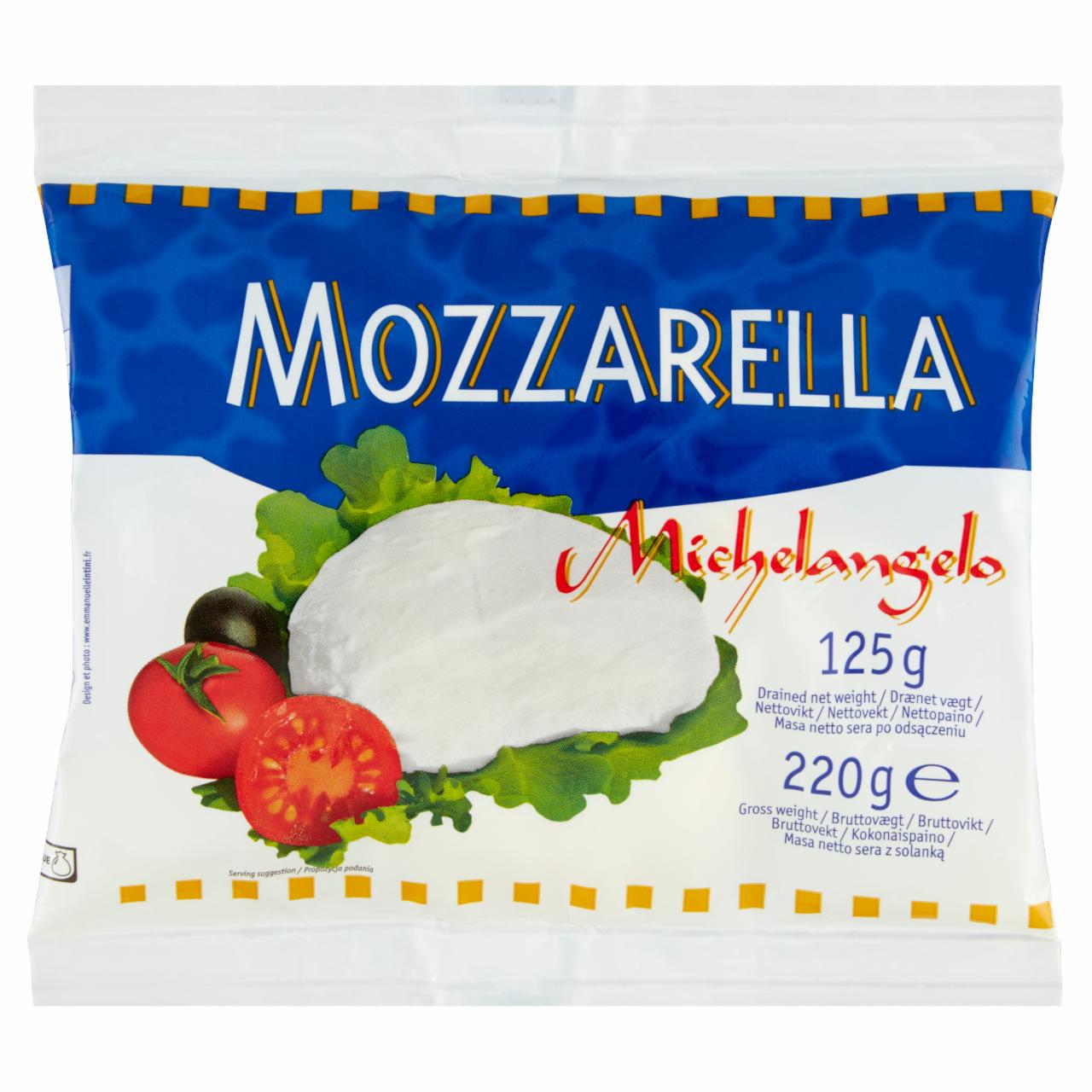 Zdjęcia - Michelangelo Ser Mozzarella 125 g