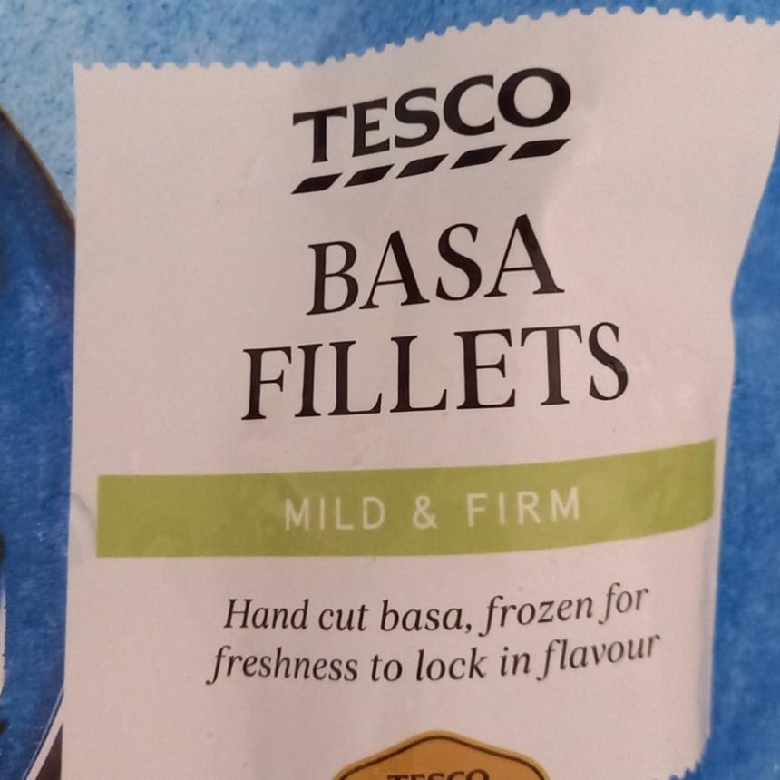 Zdjęcia - Basa fillets mild & firm Tesco