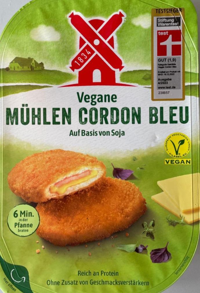 Zdjęcia - Vegane Mühlen Cordon bleu Rügenwalder Mühle