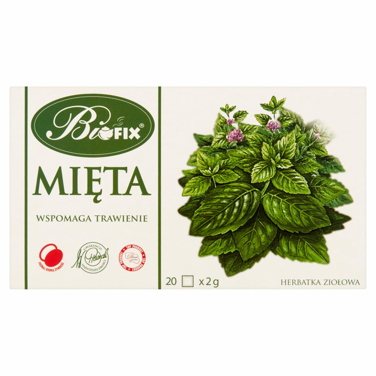 Zdjęcia - Bifix Herbatka ziołowa mięta